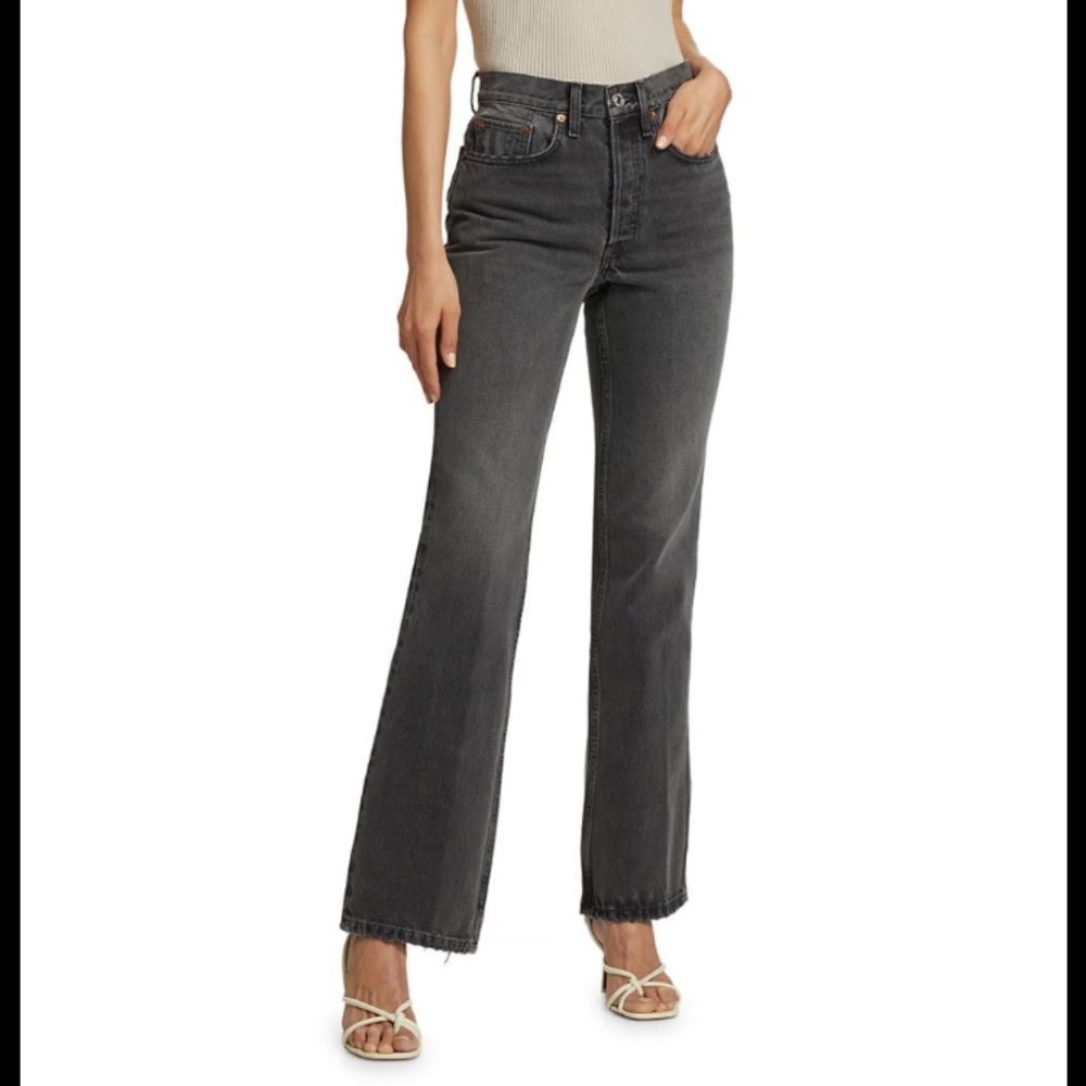 RE/DONE 70s Bootcut Jeans - Black